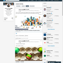 My project in LinkedIn: Build your Personal Brand course. Projekt z dziedziny Br, ing i ident i fikacja wizualna użytkownika Joanna Leng - 29.04.2020