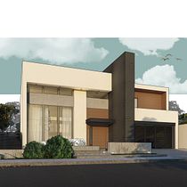 Mi Proyecto del curso: Ilustración digital de proyectos arquitectónicos. Architecture, Digital Architecture, Creativit, and Architectural Illustration project by Cynthia Perez Rendon - 06.06.2020