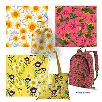 Meu projeto do curso: Criação de marca com seus próprios patterns. Design digital, Ilustração tradicional, Ilustração digital, e Pattern Design projeto de soniacoelho - 29.04.2020