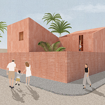 P R O Y E C T O  D E  C U R S O: rep. grafica de proyectos arquitectonico. Un projet de Architecture de Valentina Rios Mejia - 28.04.2020