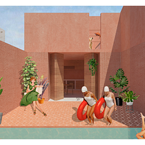 Mi Proyecto del curso: Representación gráfica de proyectos arquitectónicos. Un projet de Architecture , et Collage de lauropgr - 29.04.2020