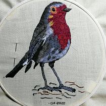 My project in Painting with Thread: Textile Illustration Techniques course a formidable experience. Artesanato projeto de Alejandro Parra Gonzalez - 26.04.2020