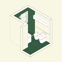 Mi Proyecto del curso: Iniciación al diseño de interiores. Een project van Architectuur, Interactief ontwerp, Interieurontwerp y  Interieur van Manuel Muñoz - 13.05.2020