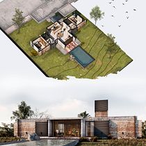 Mi Proyecto del curso: Ilustración digital de proyectos arquitectónicos. Architecture, 3D Modeling, 3D, Digital Architecture, Communication, Graphic Design, Traditional illustration, and Architectural Illustration project by Lucho Duarte - 04.30.2020