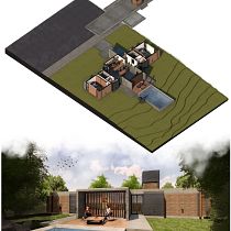 Mi Proyecto del curso: Ilustración digital de proyectos arquitectónicos. 3D, Architecture, and Digital Architecture project by evinuezarq_info - 04.30.2020