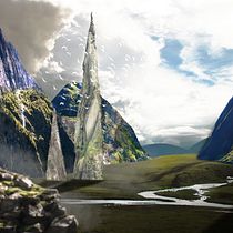 Mi Proyecto del curso: Matte Painting: creando mundos fotorrealistas. Concept Art project by K. Patricia Cortes E. - 04.30.2020