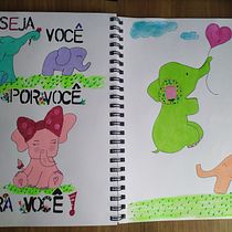Meu projeto do curso: Técnicas de ilustração para desbloquear sua criatividade. Traditional illustration project by Cynthia Pola Miashiro - 09.15.2020