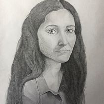 Mi Proyecto del curso: Retrato realista con lápiz de grafito. Desenho de retrato projeto de elenarocavives - 30.04.2020