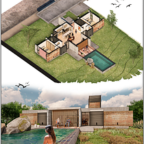 Mi Proyecto del curso: Ilustración digital de proyectos arquitectónicos. 3D, Architecture, Digital Architecture, Architectural Illustration, and Digital Illustration project by Marcos Quezada - 04.30.2020