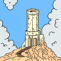 Comic - Un sueño - Jorge Luis Borges . Un projet de B, e dessinée, Dessin numérique, Illustration numérique, Instagram, Stor, telling, Art conceptuel, Créativité , et Dessin de Valeria Moretto Altamirano - 30.04.2020