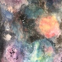 My Galaxy. Un progetto di Pittura ad acquerello di Marta Lowndes - 30.04.2020