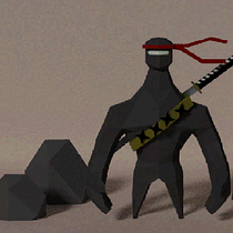 Meu projeto do curso: Modelagem de personagens low poly para videogames Ein Projekt aus dem Bereich 3-D-Design und 3-D-Animation von tito braga - 30.04.2020