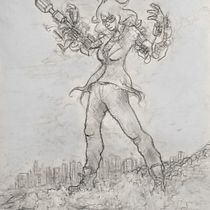Mi Proyecto del curso: Ilustración para cómics: anatomía de un superhéroe. 3D, Animação 2D, Animação de personagens, Comic, Concept Art, e Direção de arte projeto de Israel Zúñiga Palacios - 06.05.2020