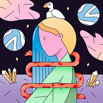 PACHAMAMA - Proyecto del curso Ilustración digital: crea desde tu imaginación. Un progetto di Illustrazione tradizionale e Illustrazione digitale di Javier Dominguez - 04.05.2020