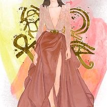 Mi Proyecto del curso: Ilustración de moda: de la pasarela al papel Ein Projekt aus dem Bereich Traditionelle Illustration von Carolina Angarita - 01.05.2020