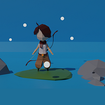 Mi Proyecto del curso: Modelado de personajes low poly para videojuegos  Ein Projekt aus dem Bereich Videospiele von Jose Felix Jaquez - 01.05.2020