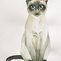 El gato siamés de Victoria. Un progetto di Disegno artistico e Disegno realistico di Irene R Calzadilla - 01.05.2020