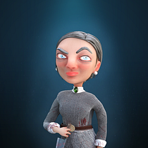 Mi Proyecto del curso: Creación de personajes: del 2D al 3D  Ein Projekt aus dem Bereich 3D, Concept Art, Design von 3-D-Figuren, Digitale Illustration und 3-D-Modellierung von Joan Anton Fernández - 01.05.2020