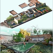 Casa CG - Oro Verde, Entre Rios.. Architecture, Traditional illustration, and Architectural Illustration project by pablo_beltzer - 05.01.2020