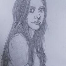 Mi Proyecto del curso: Retrato realista con lápiz de grafito. Desenho a lápis projeto de camila_torresguerra94 - 02.05.2020