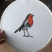 My project in Painting with Thread: Textile Illustration Techniques course. Embroider project by sesmabunch - 04.27.2020