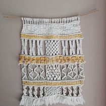 Mi Proyecto del curso: Introducción al macramé: creación de un tapiz decorativo Ein Projekt aus dem Bereich Makramee von Vania Monaca - 02.05.2020