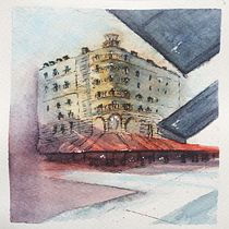 My Architectural Sketching Project. Architectural Illustration project by cbj7 - 05.02.2020