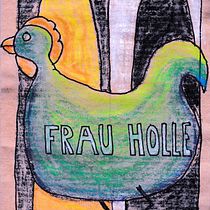 Frau Holle (Mother Hulda. Madre Nieve). Traditional illustration project by zwischen - 05.02.2020