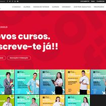 Projeto de Curso: Website em WordPress para instituição de ensino.. Projekt z dziedziny Web design użytkownika João Barroso - 02.05.2020