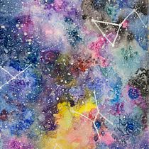 Space. Un progetto di Illustrazione botanica, Animazione di personaggi, Design, Illustrazione tradizionale e Pittura ad acquerello di Fabiane Antunes - 02.05.2020