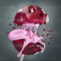 Primer Proyecto: Lollipop. 3D, and Traditional illustration project by Leonardo Bianchi - 05.02.2020