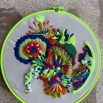 Mi Proyecto del curso: Bordado y personalización de accesorios . Embroider project by lorenafernandezgarcia83 - 05.02.2020