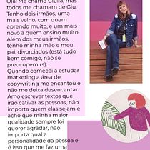My project in Copywriting: Define the Tone of Your Personal Brand course. Cop, and writing project by Giulia Tancredi - 05.02.2020