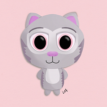Smitty por Andy. Digital Illustration project by Andrea Riego Niella - 05.02.2020