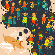 Mi Proyecto del curso: Ilustración digital con texturas en Photoshop. Un progetto di Illustrazione digitale di Victoria Dhios - 03.05.2020