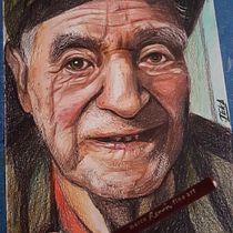 Mi Proyecto :Retrato realista con lápices de colores Jessica. Realistic Drawing project by Jessica Artista Plastica - 05.03.2020