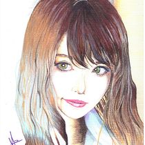Mi Proyecto del curso:  Retrato realista con lápices de colores. Portrait Drawing project by Alexis - 05.03.2020
