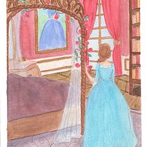 Beauty and the Beast - finale project. Traditional illustration project by Giulia Marchione - 05.03.2020