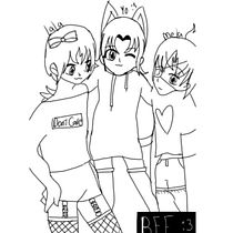 Mi proyecto: Las BFFS nunca se separan.. Creativit project by johajimenez - 05.03.2020