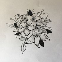 Mi Proyecto del curso: Tatuaje para principiantes. Drawing, and Tattoo Design project by Clara Jiménez Arenas - 07.04.2020