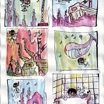 Mi Proyecto del curso: Introducción a la psicología del color: la narrativa cromática. Traditional illustration project by javi gonzalez - 03.10.2020