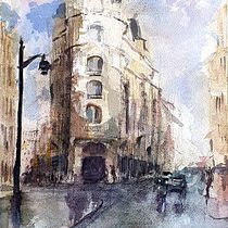 My project in Architectural Sketching with Watercolor and Ink course. Arquitetura, e Desenho artístico projeto de yosilubalsky - 03.05.2020