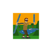 Mi Proyecto del curso: Animación de personajes en pixel art para videojuegos  Ein Projekt aus dem Bereich 2-D-Animation von Rocco Stagnaro Heimann - 03.05.2020