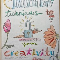 My project in Illustration Techniques to Unlock your Creativity course. Projekt z dziedziny Design, Trad, c, jna ilustracja,  Sztuki piękne,  Malarstwo, Kreat, wność, Kreat, wne zabaw, z dziećmi i Sketchbook użytkownika Rachel Bollman - 04.05.2020