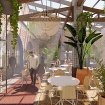 Galeria Comercial Santos Lugares. Een project van Architectuur e Interactief ontwerp van Bra Muñoz - 04.05.2020