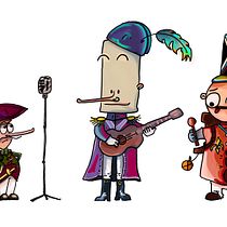 Mi Proyecto del curso: Fábrica de personajes ilustrados. Traditional illustration project by Albert Pradells-Pelayo - 05.04.2020