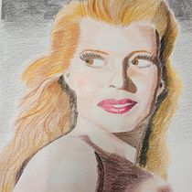 Mi Proyecto del curso:  Retrato realista con lápices de colores. Portrait Drawing project by leticiacc - 05.04.2020