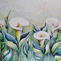 Mi Proyecto del curso: Técnicas de acuarela en negativo para ilustración botánica Ein Projekt aus dem Bereich Botanische Illustration von carme casanovas daufi - 04.05.2020