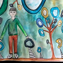 Mi Proyecto del curso: Introducción a la ilustración infantil. Creativit project by Kalenik Vasquez - 05.04.2020