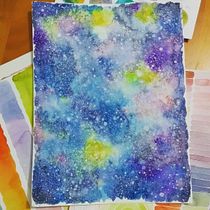 Meu projeto do curso: Técnicas modernas de aquarela. Watercolor Painting project by Camilla Rebouças - 05.05.2020